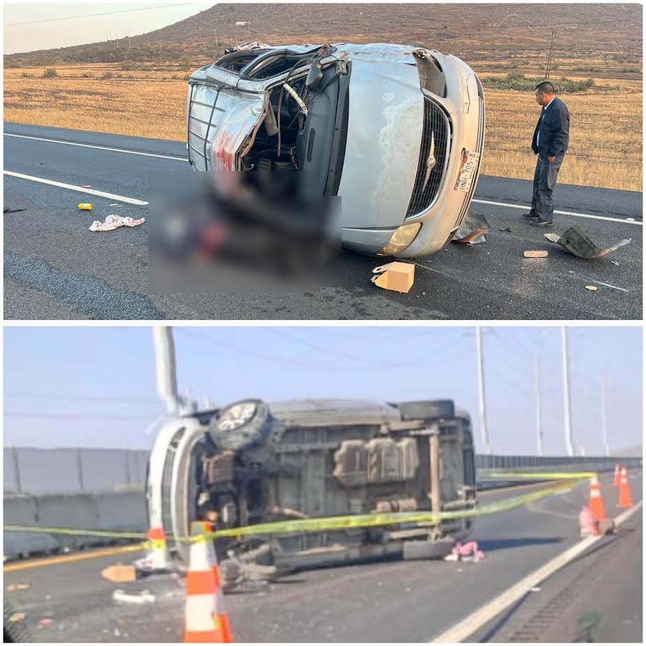 Muri Aplastado Por Su Camioneta En Volcadura Diario V A Libre