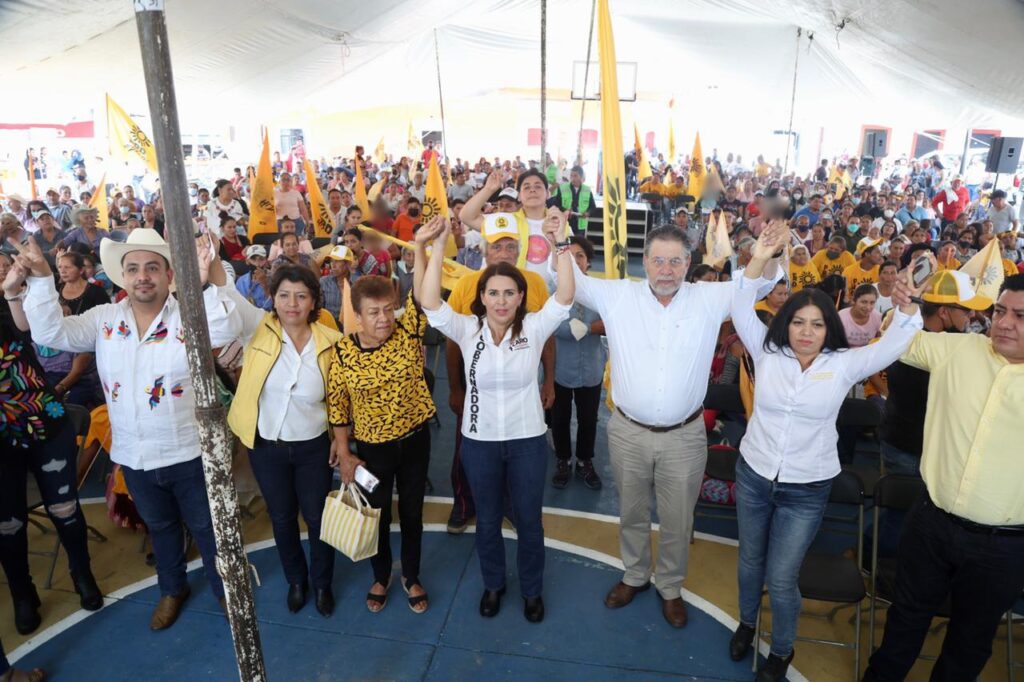 Promete Carolina Viggiano triplicar recursos para el campo