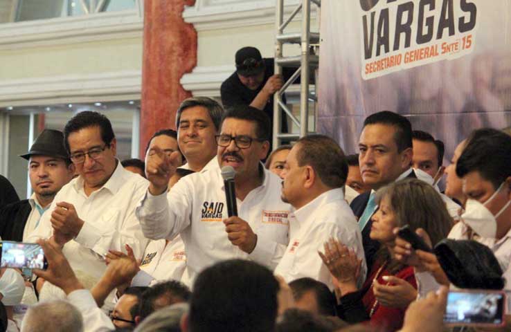 Confirman a Said Vargas Sáenz como nuevo líder de magisterio