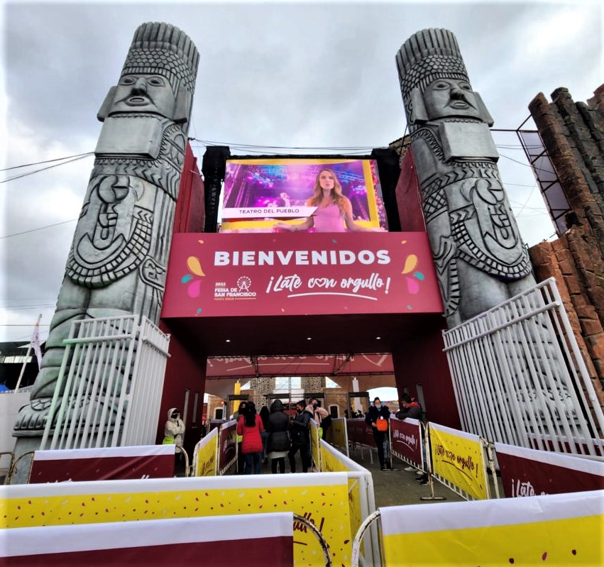 *La feria…
