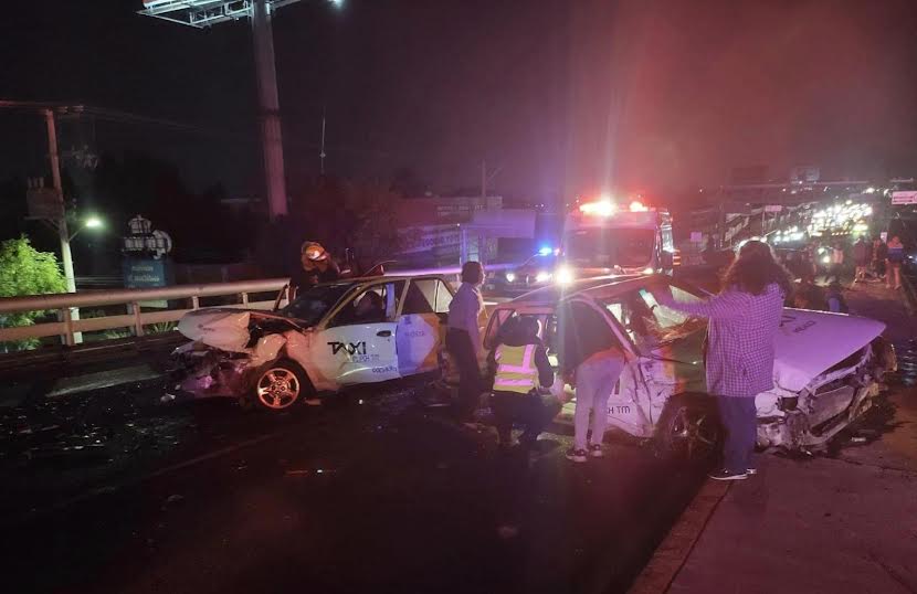 Carambola vehicular dejó siete heridos