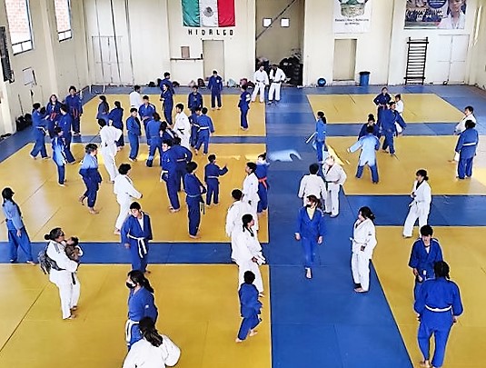 Nutrido campamento nacional de judo, previo a los JNC