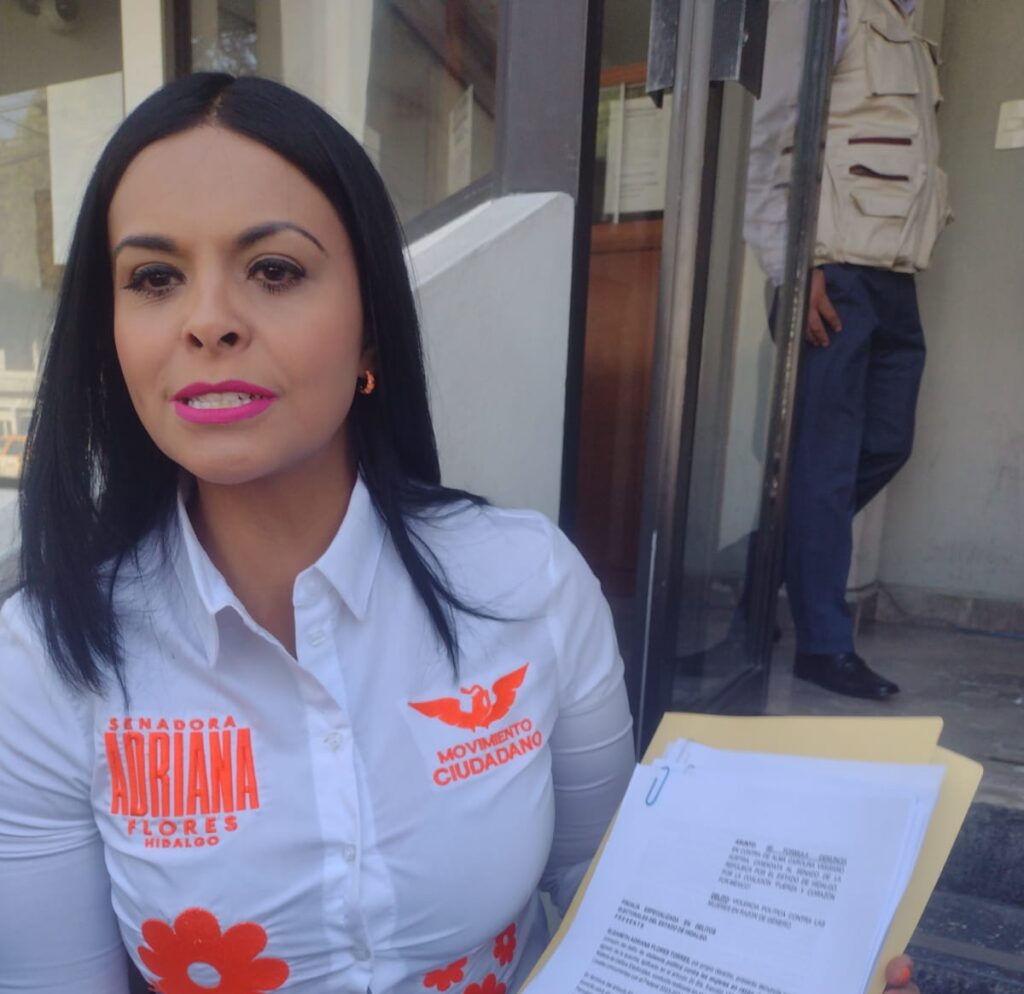 Adriana Flores T. denuncia a Carolina Viggiano por violencia política de género