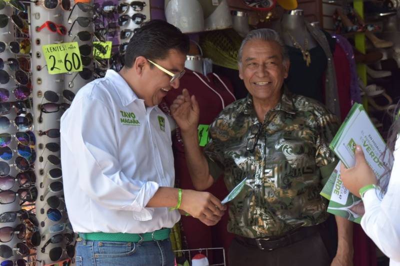 Propone 4 ejes de gobierno el candidato Verde por Tula