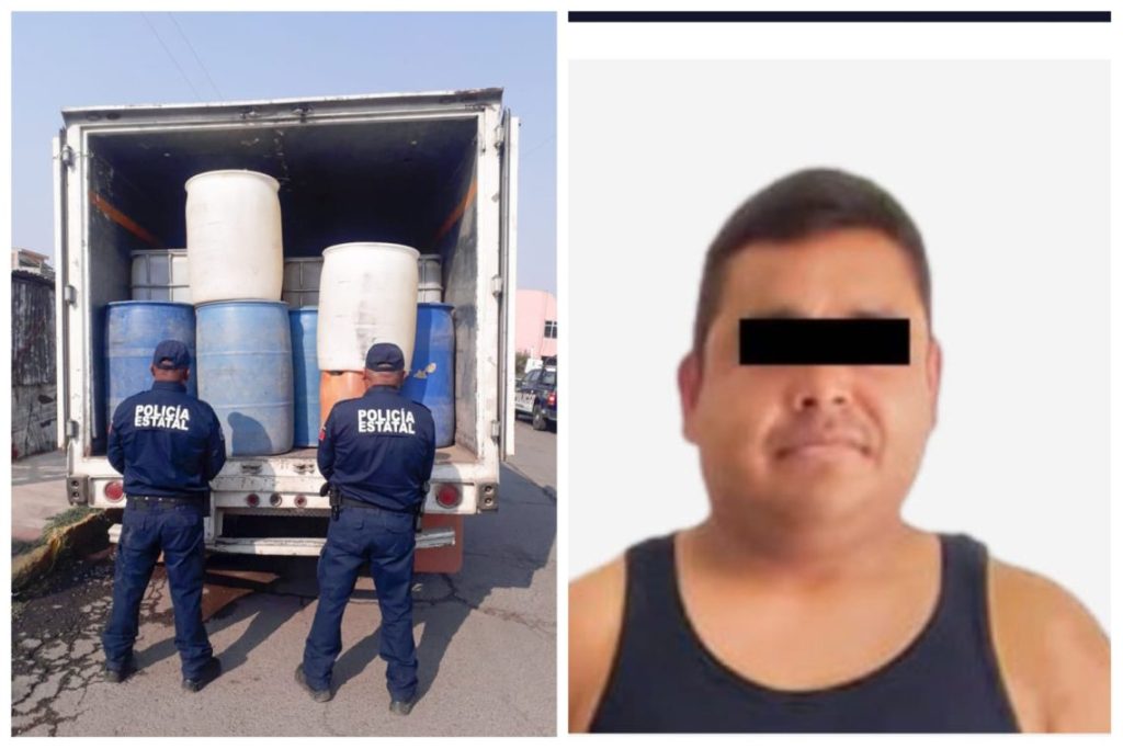 Aseguraron mil litros de Huachicol