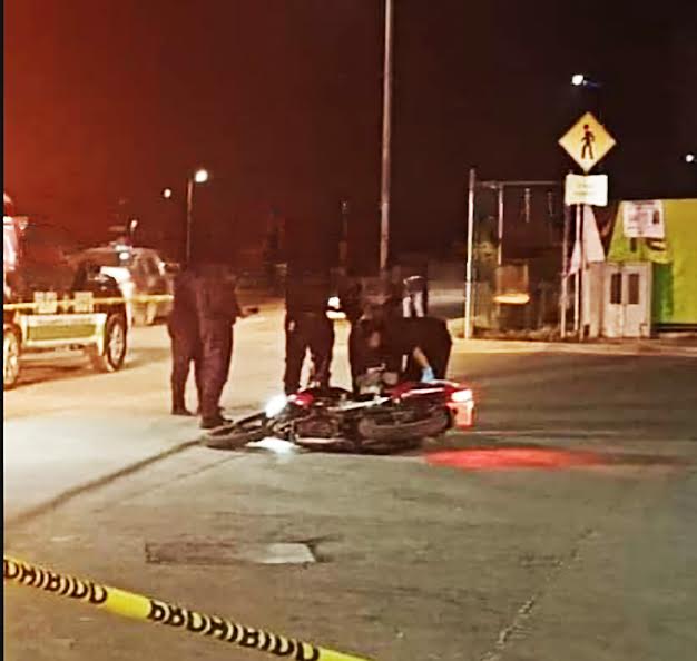Asesinan a motociclista