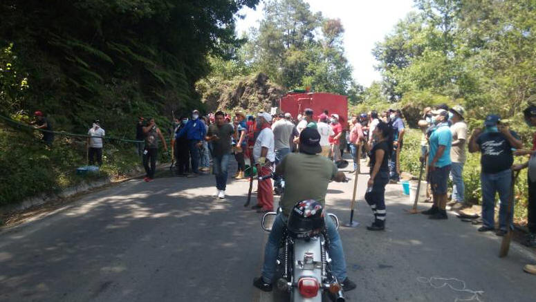 Controlan en 50% incendio forestal