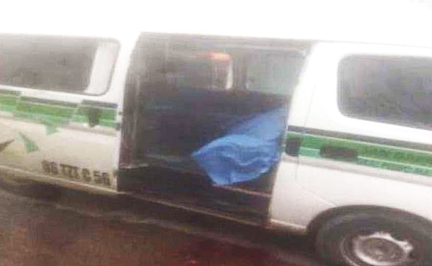 Asesinado a abordo de un transporte colectivo