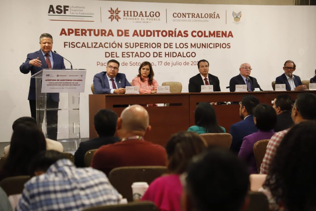 Auditarán 30 municipios de Hidalgo: Colmenares