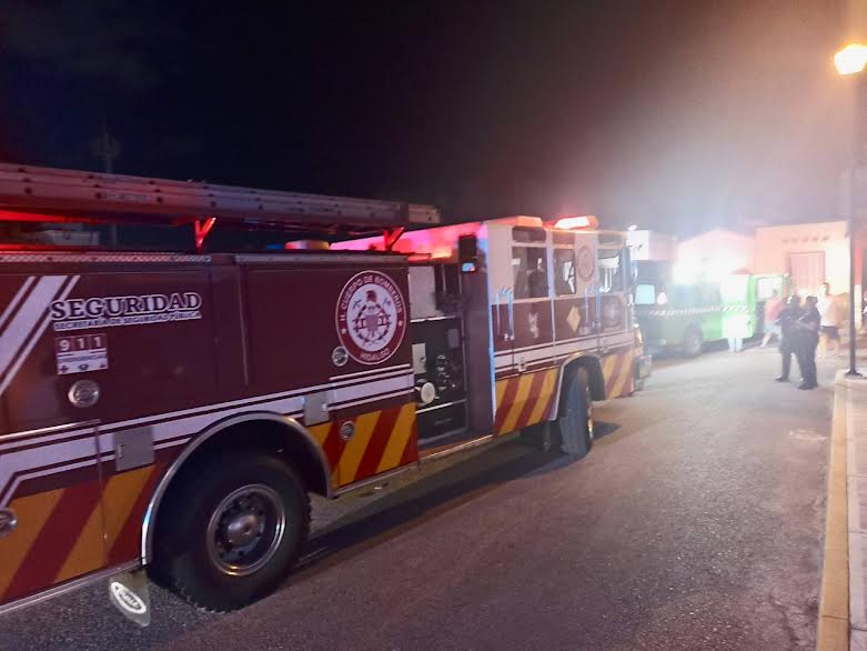 Bomberos auxiliaron para sofocar incendio
