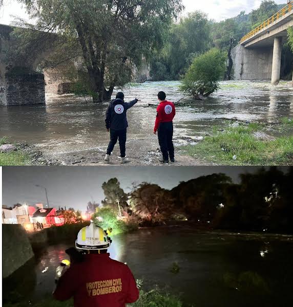 Chilcuautla e Ixmiquilpan en alerta por creciente del Tula