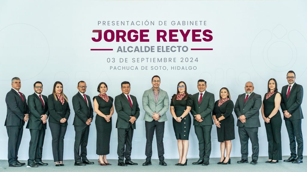 Listo el gabinete de Jorge Reyes