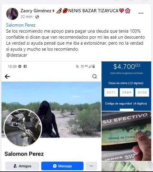 Ofertan hombres armados para cobrar deudas