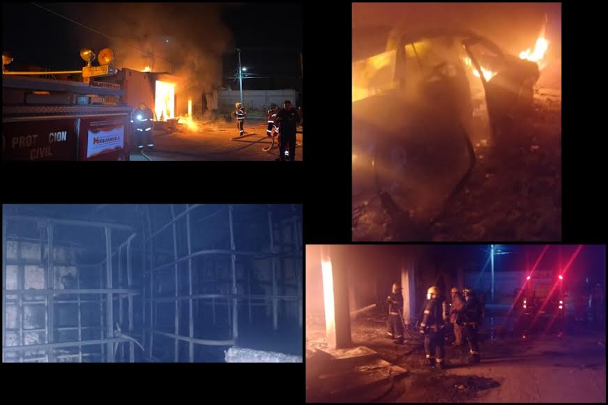 Explota vivienda, era bodega de Huachicol