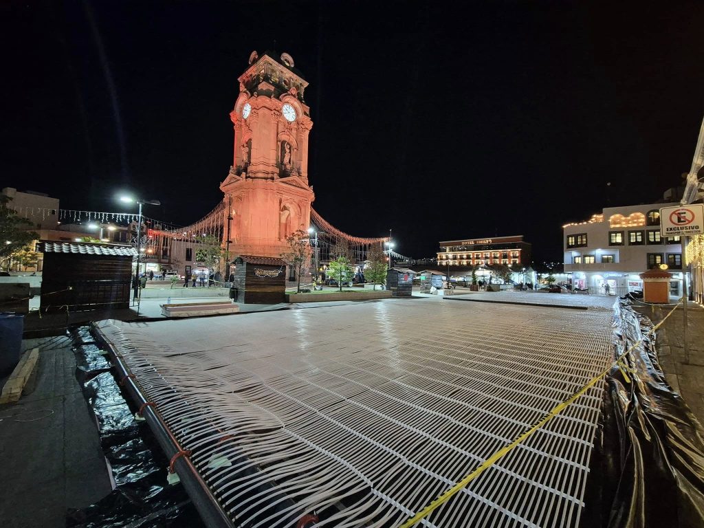 Pista de hielo costará un millón de pesos