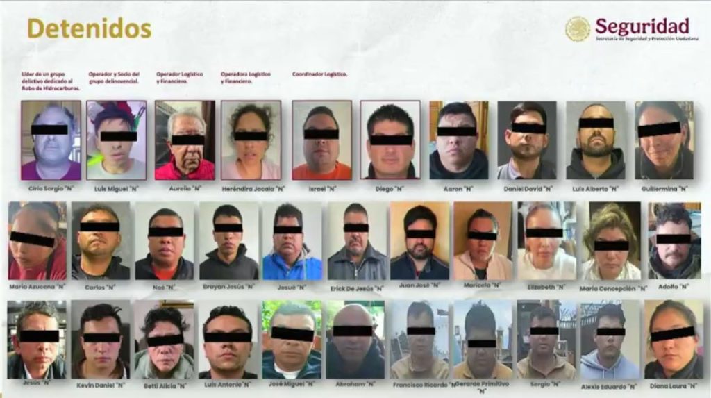 Desarticular el grupo delictivo; operaba en el centro del país