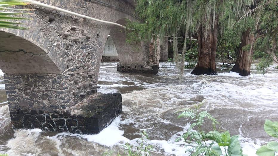 Alerta en el Mezquital por la crecida de ríos
