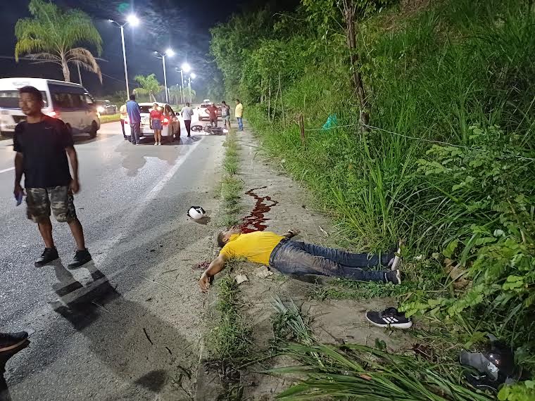 Accidente vial deja a profesor sin vida