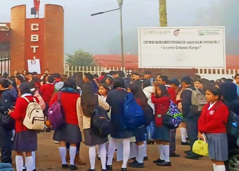 Protesta en CBTIS 5 por cafetería escolar