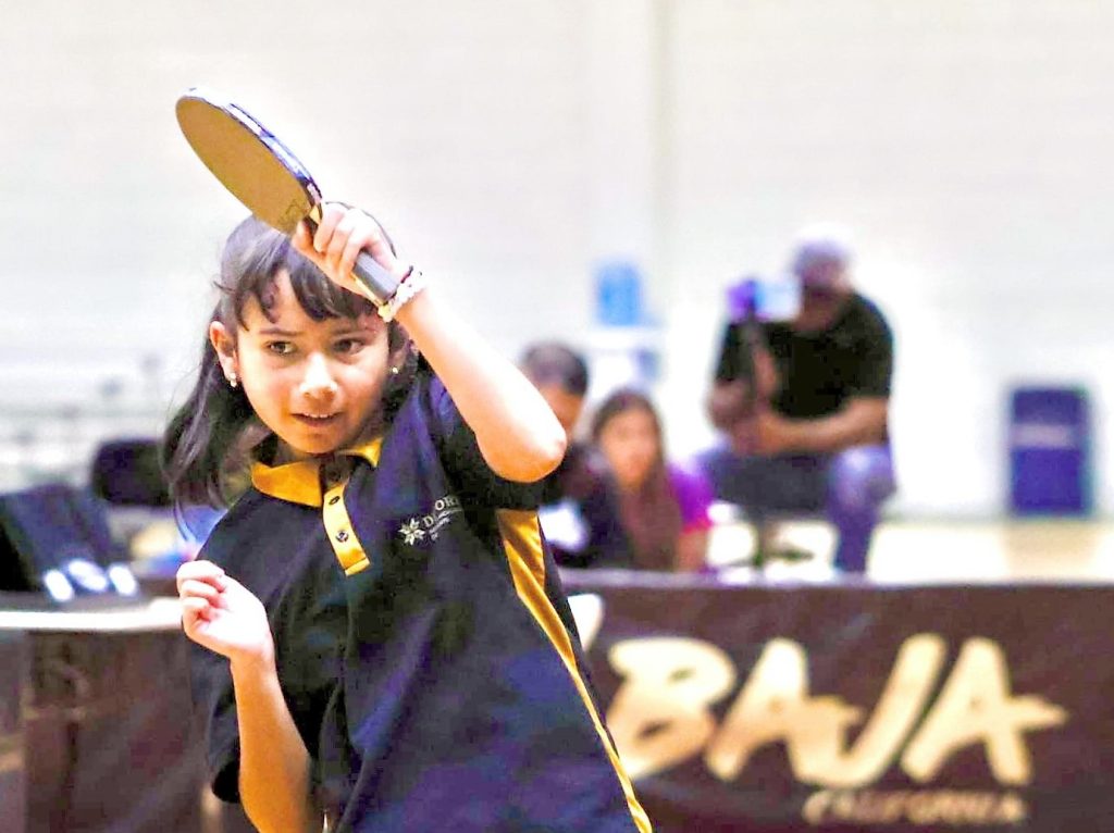 Maya brilla con bronce en Nacional Sub 11 y 13 de Tenis de Mesa