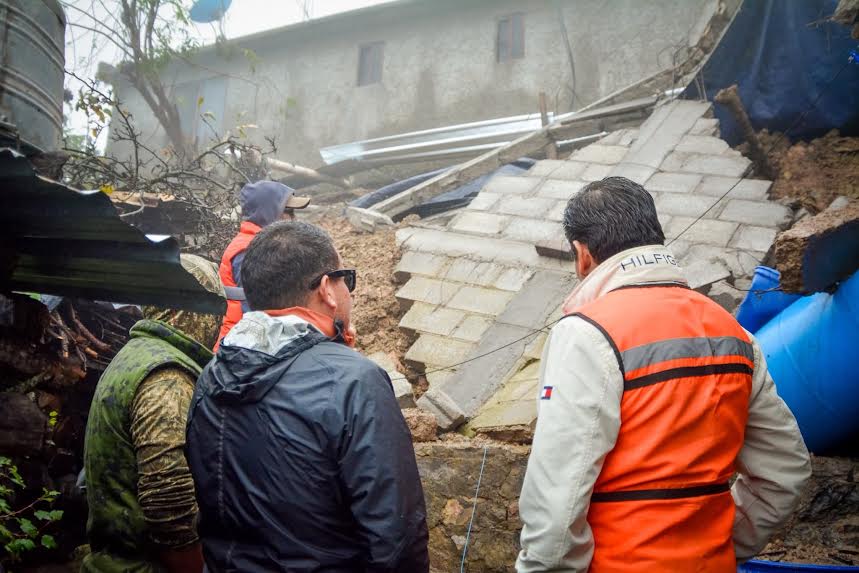 Dañadas 12 casas y 3 escuelas por las lluvias en Ixmiquilpan