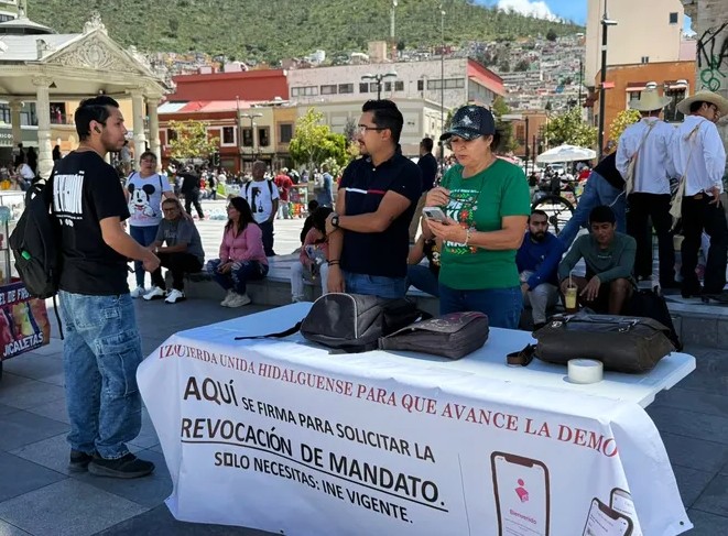 Firmas para Revocación de Mandato avanzan lento