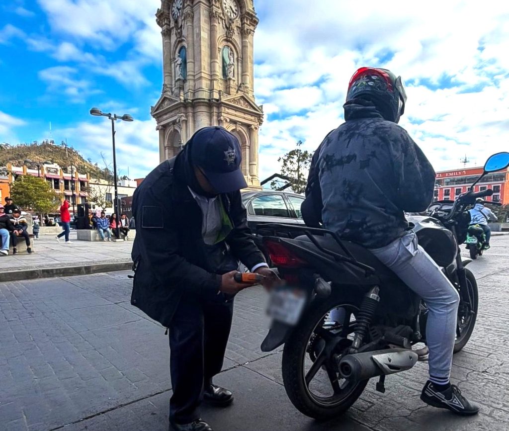 Aplican operativo “Moto Segura”