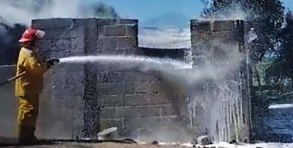 Explota bodega de Huachicol