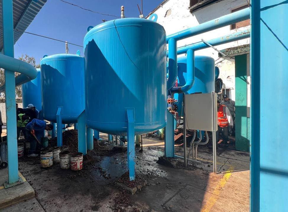 Lista la planta potabilizadora San Juan; restablecen servicio