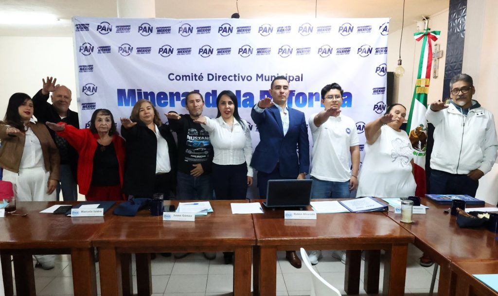 PAN instala dirigencias en Pachuca y Mineral de la R.