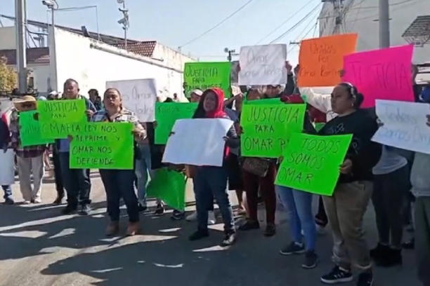 Protesta social por detención de Omar Ramírez