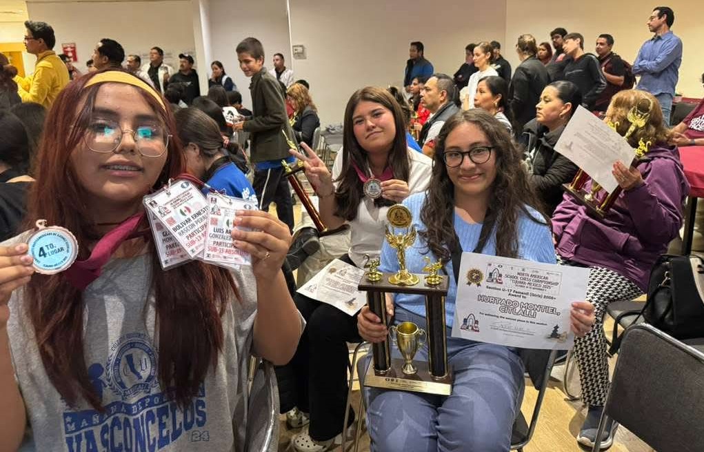 Brillan ajedrecistas de Hidalgo en North American Schools 2025