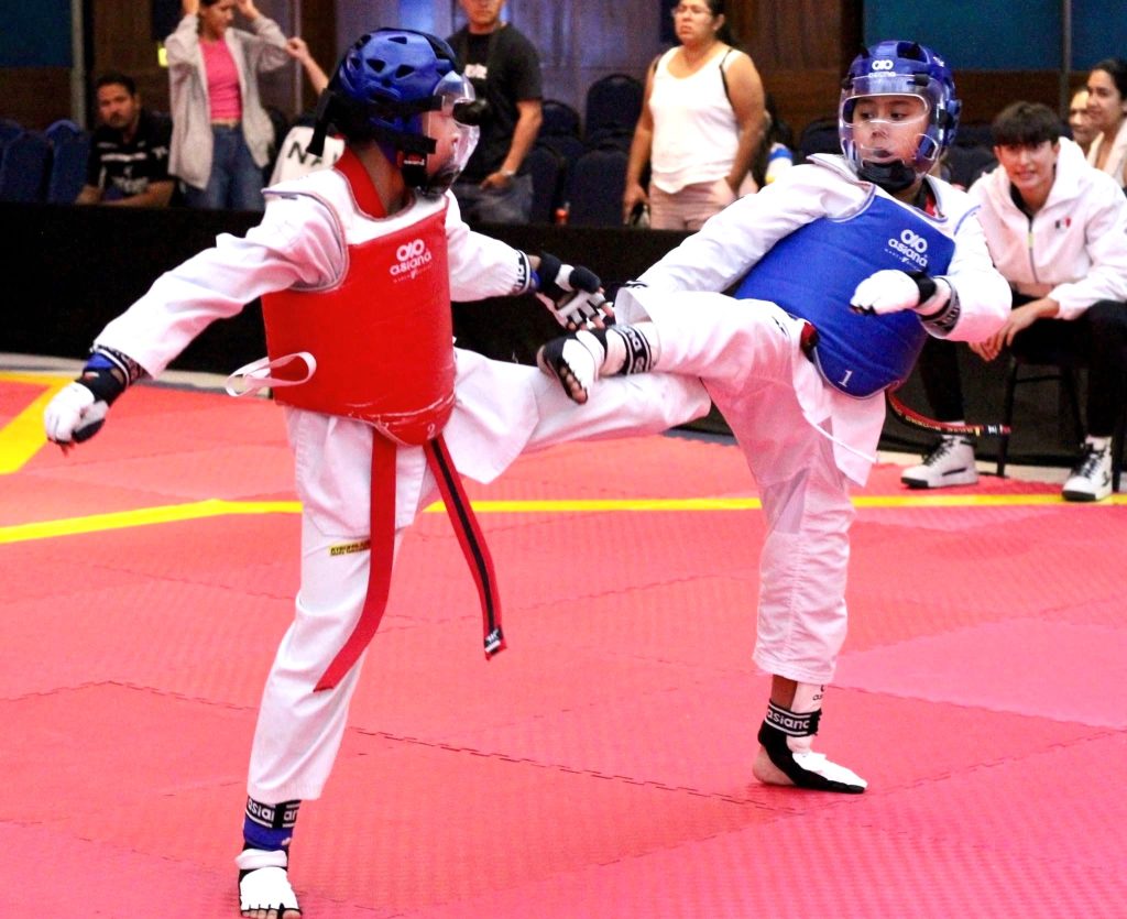 Bajó el taekwondo de Hidalgo agenda en 2025 en el Grand Slam