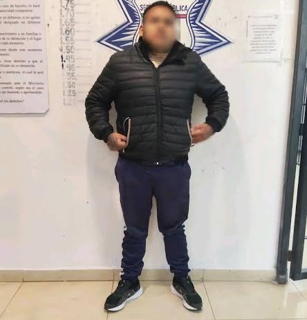 Conductor detenido con droga