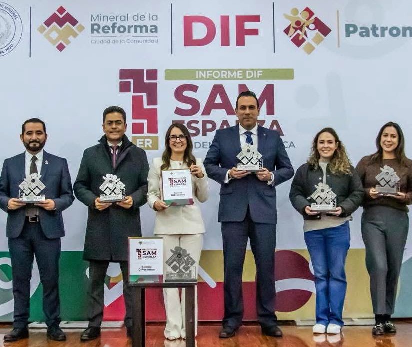 Presentó informe la presidenta del DIF MR