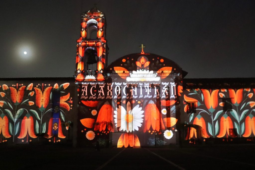 Proyectarán videomapping en parroquia de Acaxochitlán