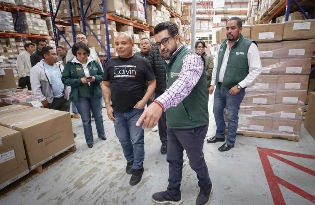 Supervisan la distribución de medicamentos en la Huasteca