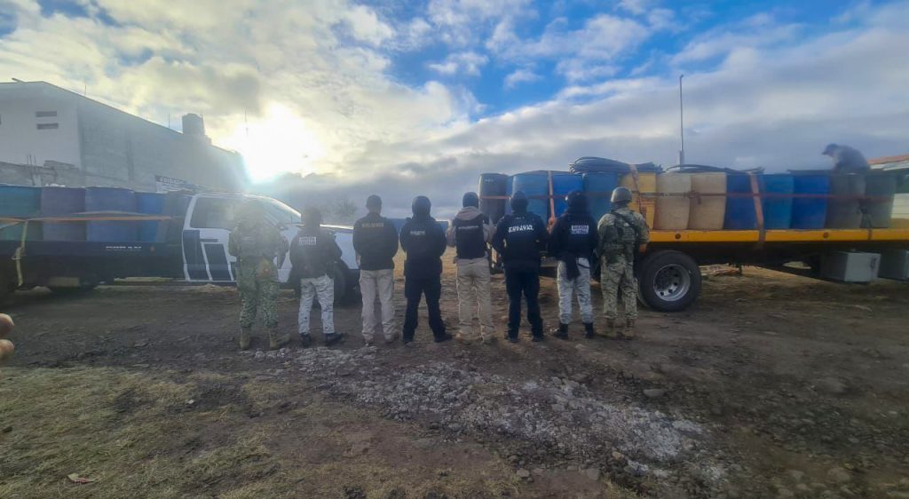 Aseguramiento histórico de hidrocarburo en Hidalgo