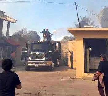 Sofocan incendio ante la omisión de PC Tezontepec