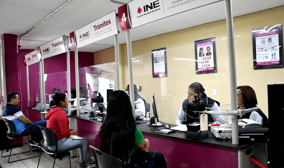 INE reanuda servicio en todos los módulos