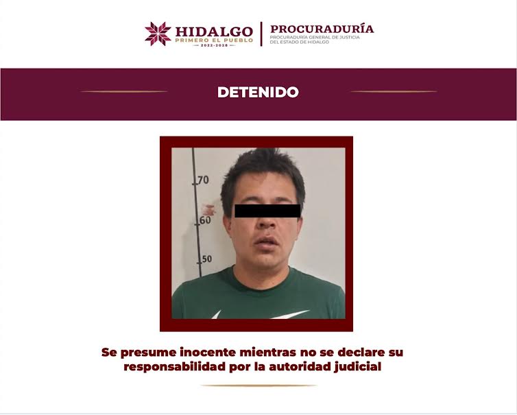 Prisión preventiva a presunto feminicida
