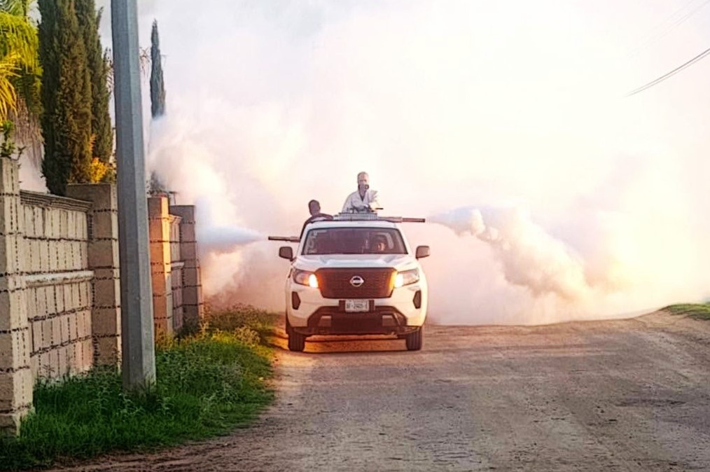 Amplían fumigación y retiro de lirio acuático en la Endhó