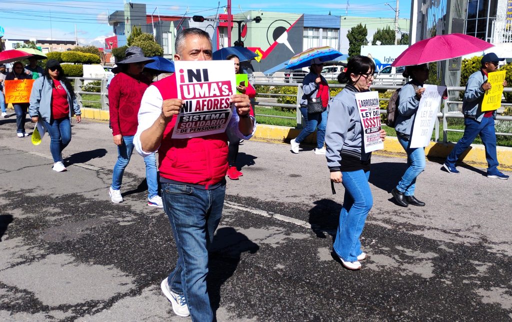 CNTE quiere abrogar de la Ley del ISSSTE