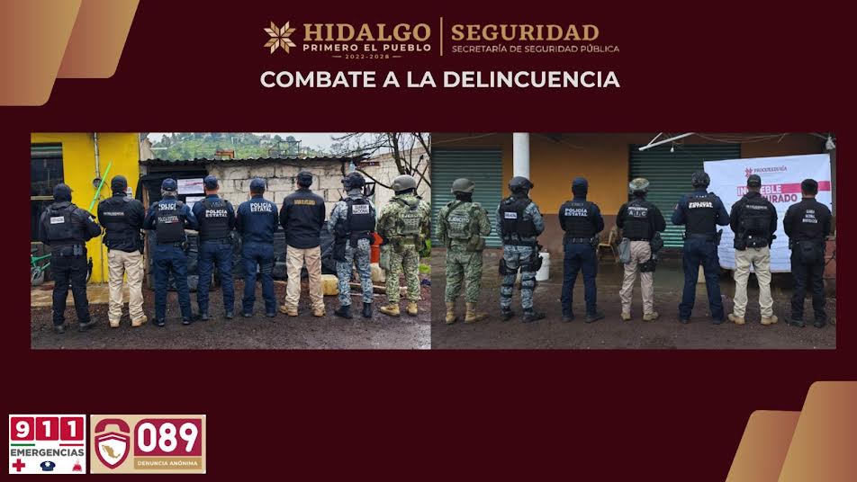 Desmontan almacenes de Huachicol en Singuilucan