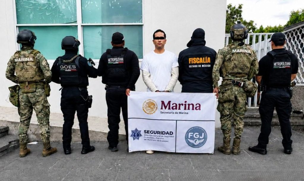 Detienen a jefe delictivo de los Estados de Hidalgo y México