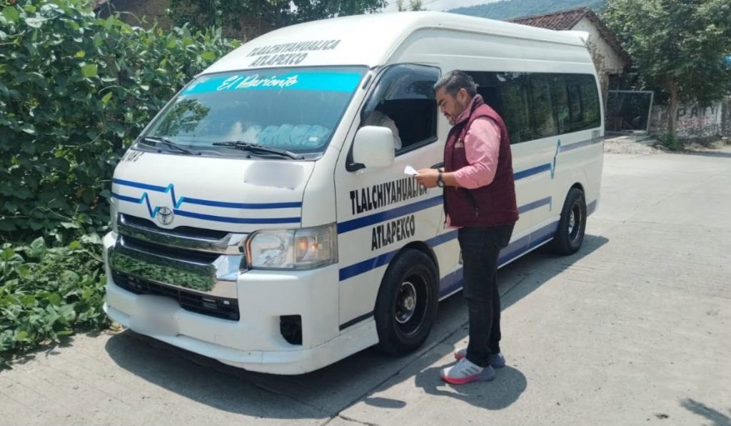 Intensifican revisiones al transporte en Huejutla