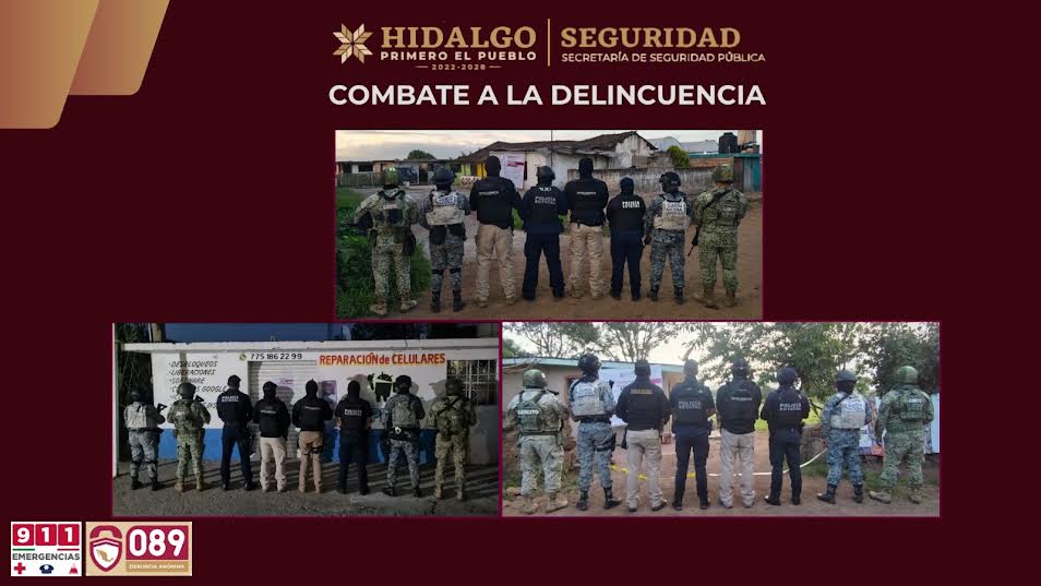 Intervienen tres puntos de narcomenudeo; 7 detenidos