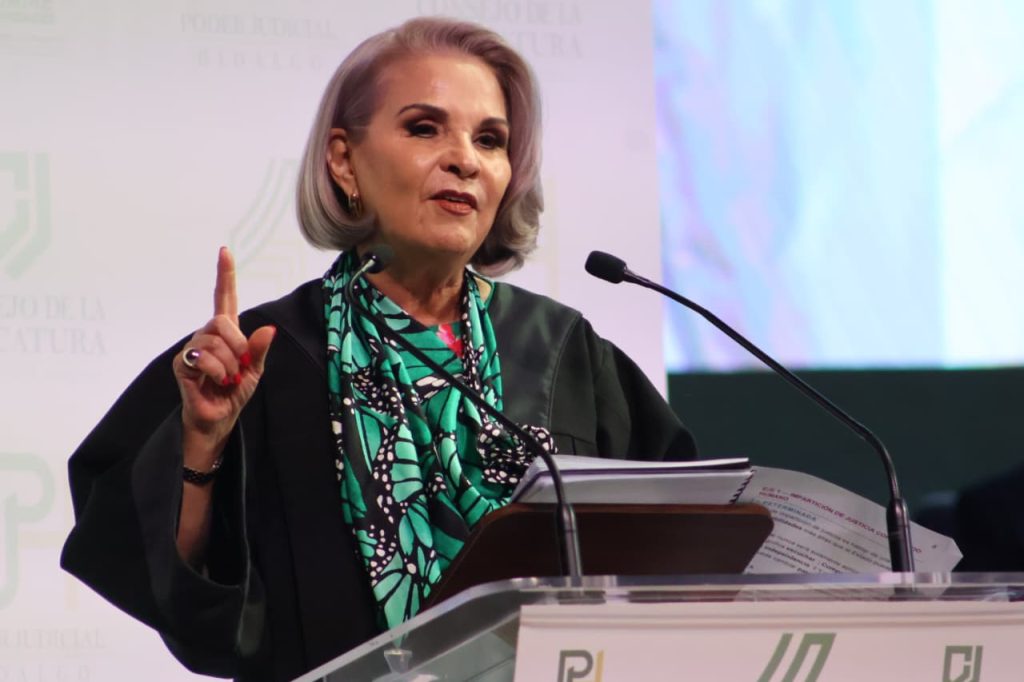 «No me quita el sueño la candidatura», asegura Rebeca Aladro Echeverría