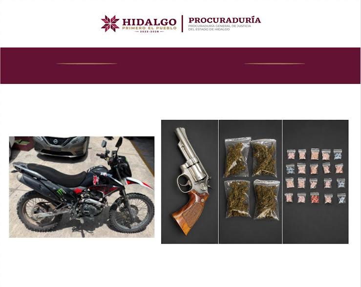 Detienen a 2 en posesión de narcóticos y arma de fuego
