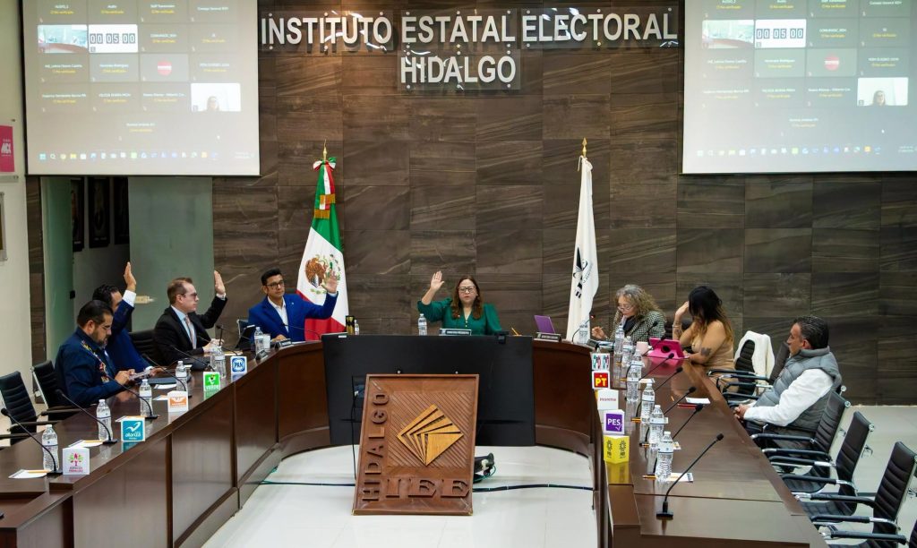 IEEH aprueba convenio con INE para elecciones del 2027
